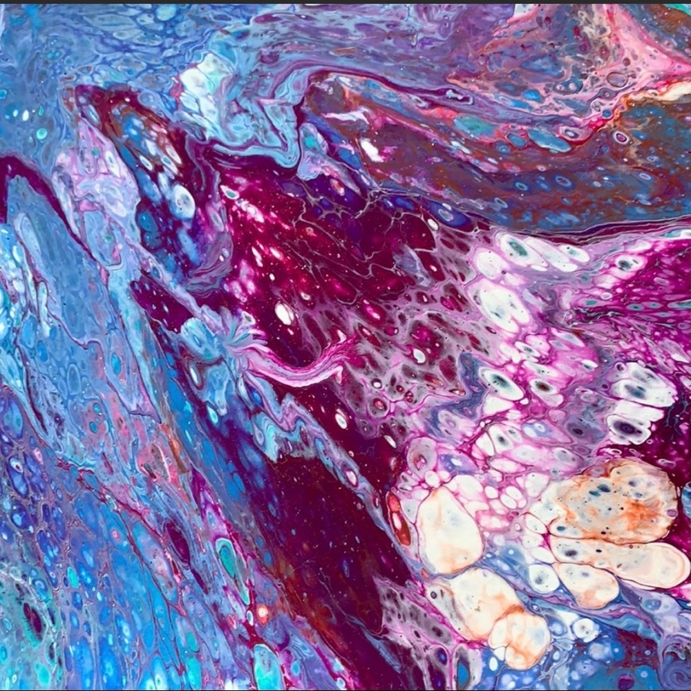 Other Worlds #1009 original acrylic on canvas